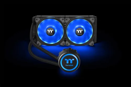 Miniatura 9 de Thermaltake Floe DX 9.449 in, LED de doble anillo, 16.8 millones de colores habilitado para software (TT RGB Plus/Alexa/Razer Chroma), AMD