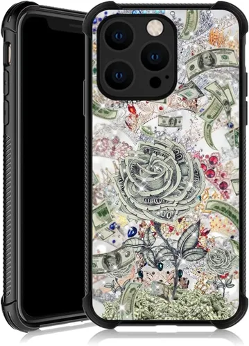 Miniatura 9 de ZHEGAILIAN Funda compatible con iPhone 13 Pro, fundas Cat Heartbeat 13 Pro para niñas, esquinas reforzadas, TPU suave, a prueba de golpes, Latido