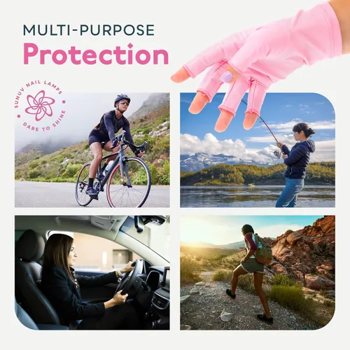 Miniatura 8 de SUNUV SUN5 Plus - Lámpara de uñas UV, guantes de luz UV para secador de uñas de gel para lámpara de esmalte de uñas de gel con sensor automático