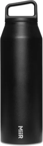 Miniatura 25 de MiiR - Botella de agua de boca ancha - Botella de agua aislada de 32 onzas en acero inoxidable con aislamiento de vacío de doble pared, diseño a