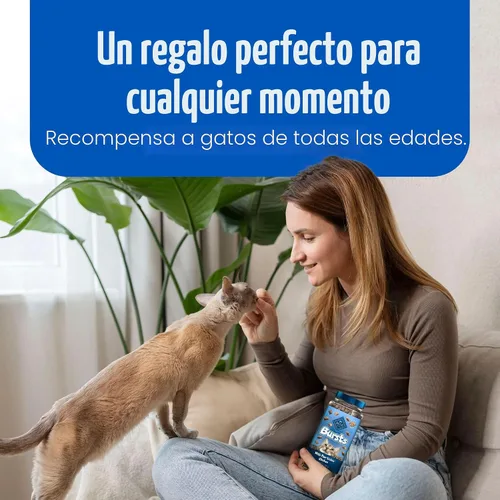 Miniatura 4 de Blue Buffalo - Premios crujientes Bursts para gatos, de pollo, bolsa de 141 g