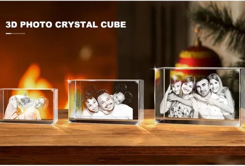 Miniatura 6 de Marcos de fotos 2D/3D personalizados con cristal, marcos de fotos personalizados, regalos de fotos personalizados para mujeres, esposa, hombres