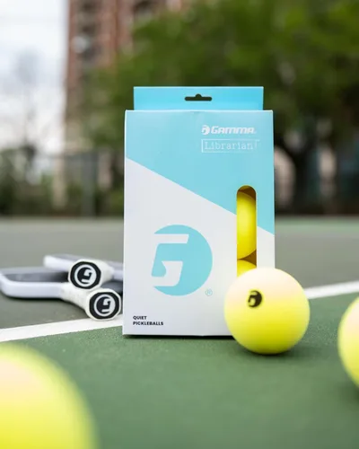 Miniatura 10 de Gamma Librarian Foam Quiet Pickleball Balls – Low-Noise Practice Balls with True Bounce on Any Surface – Foam Pickleballs Available in 48 Box, 3