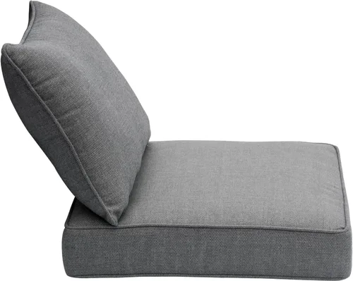 Miniatura 11 de ovios Cojines para muebles de patio al aire libre con funda extraíble, sofá, sofá biplaza, asiento y respaldo, juego de cojines gruesos impermeables