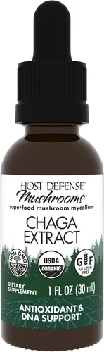Host Defense Extracto de Chaga - Suplemento de apoyo del sistema inmunológico - Hongo Chaga para apoyo a la actividad antioxidante - Suplemento