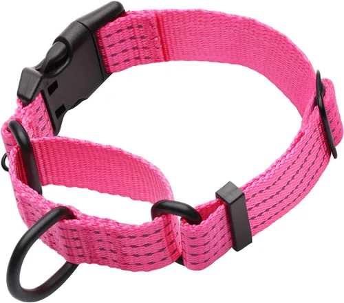Miniatura 12 de Collar Martingale para Entrenamiento de Perros. Collares Reflectantes Ajustables para Perros con Hebilla - SIN Tirones - Previene que se Escapen