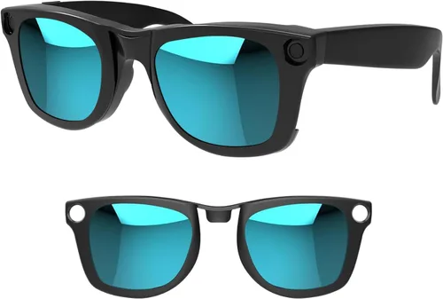 Miniatura 15 de 2 clips polarizados para Ray-Ban Meta Wayfarer y Gen 2 (RW4008/RW4012, talla L, 53-22), clip fotocromático para protección UV Meta Wayfarer Gen 2