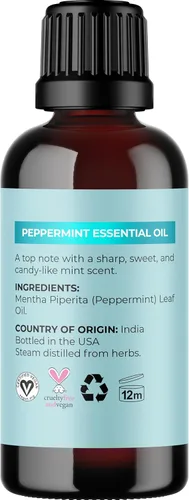 Miniatura 3 de Maple Holistics Aceites esenciales de alta calidad para el crecimiento del cabello, juego de aceites esenciales de menta pura y romero