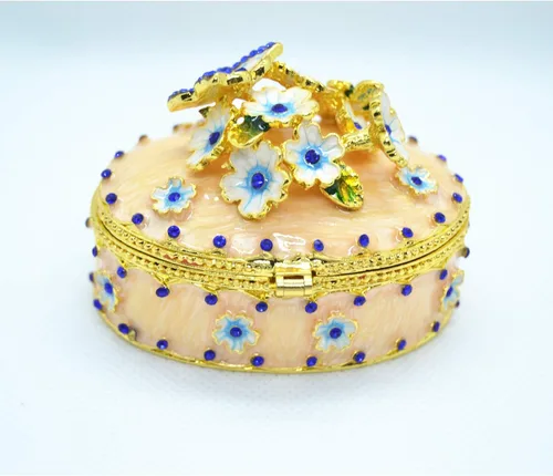 Miniatura 2 de Aelidiya - Joyero decorativo con diseño de mariposas para decoración del hogar