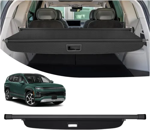 Miniatura 8 de Powerty Cubierta de carga retráctil para Jeep Cherokee 2019-2023 (no para Grand Cherokee), cubierta de lona con textura para maletero, pantalla