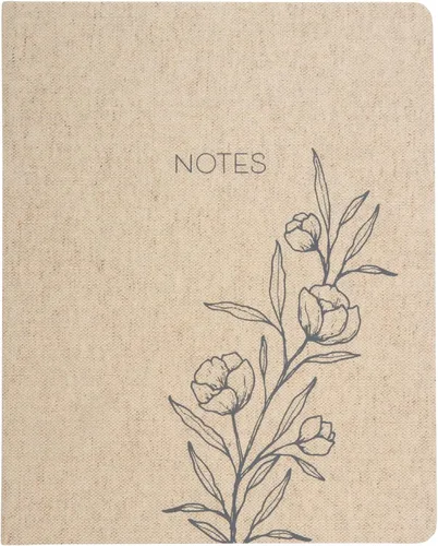 Miniatura 29 de WORLD TRAVELER Eccolo - Diario grande con páginas rayadas, cuaderno de escritura, tapa dura, 256 páginas blancas con líneas, marcador de cinta, se