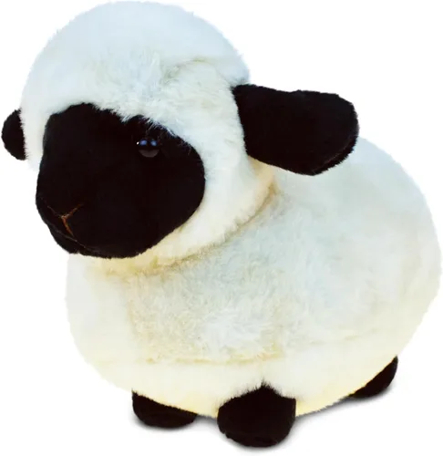 DolliBu Valais - Oveja de peluche súper suave, lindos animales de peluche realistas para niñas. Regalos de animales para niños y adultos, decoración