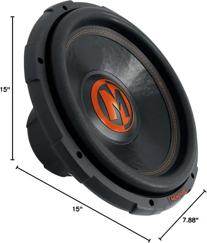 Miniatura 10 de Memphis (2) Audio MJP1522 15 "1500w MOJO Pro Subwoofers de audio para coche DVC 2 ohmios Subs