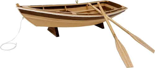 Miniatura 6 de Midwest Dinghy - Kit de construcción de modelo de barco de madera para adultos, bricolaje de madera, autoensamblaje