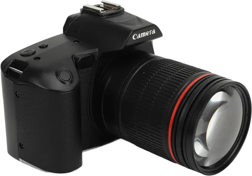 Cámara de fotografía profesional, 64MP IR visión nocturna Vlogging cámara grabadora con pantalla de 3.0 pulgadas, cámara digital de 120 grados gran