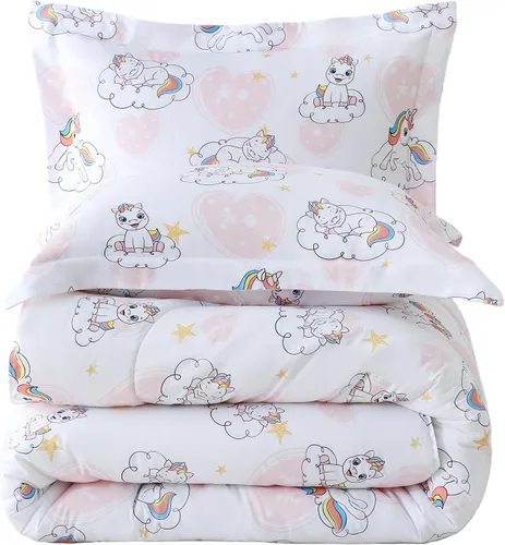 Miniatura 16 de Juego de colcha Yibeizi para avión para niños, tamaño individual, ropa de cama estampada en camuflaje verde para niños con funda de almohada, juego