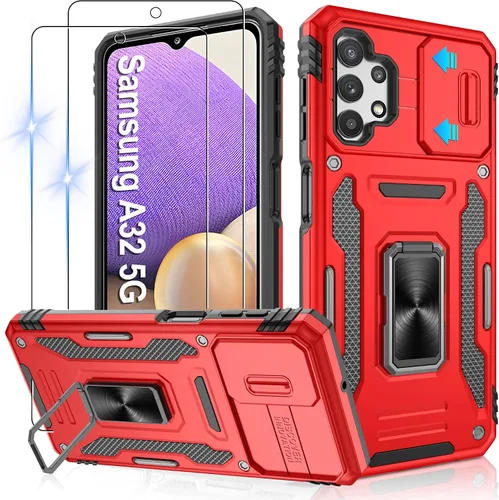 Miniatura 151 de Gritup para Samsung Galaxy S22 Funda con protectores de pantalla HD de 2 paquetes y cubierta deslizante para la cámara, protección contra caídas