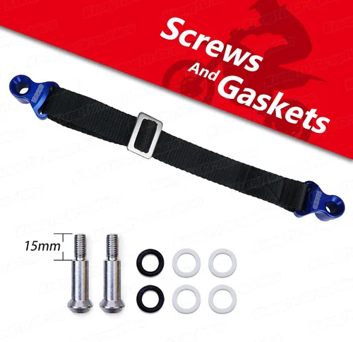 Miniatura 4 de Correa de rescate trasera ajustable para YZF250 YZ250F YZF450 YZ450F WR250F WR450F YZ125 YZ250 YZ125X YZ250X, YZ250FX YZ450FX, YZ85 2002-2021.