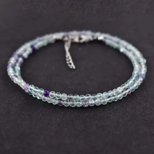 Miniatura 24 de Multi Gemstone_Choker Necklace