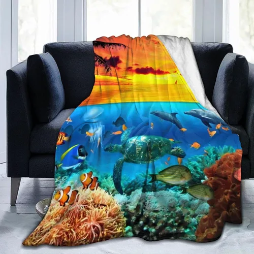 Miniatura 29 de Manta de franela de viaje, linda manta de diseño de animales perezosos de granja y cachorros Rottweiler para una mejor relajación, manta de aire