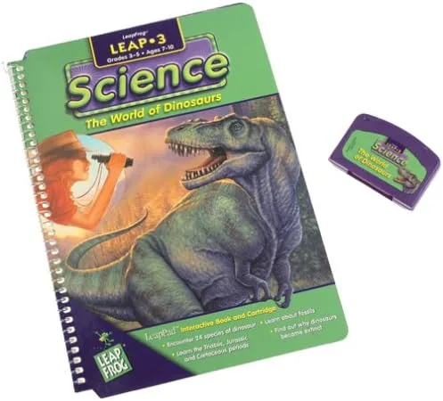 Miniatura 2 de LeapPad Leap 3CienciaEL MUNDO DE LOS Dinosaurios interactivo libro y cartucho