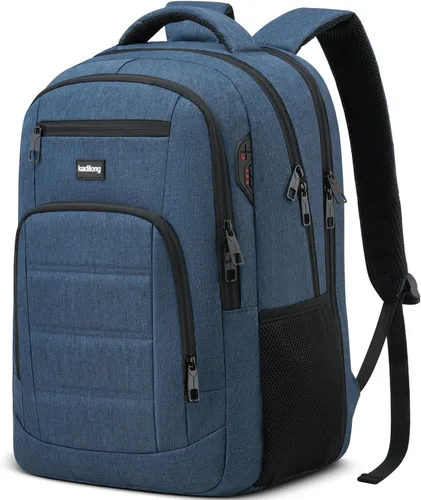Miniatura 10 de kadilong Mochilas escolares para adolescentes y niños, mochila para laptop para hombre, bolsa de computadora universitaria con puerto de carga USB