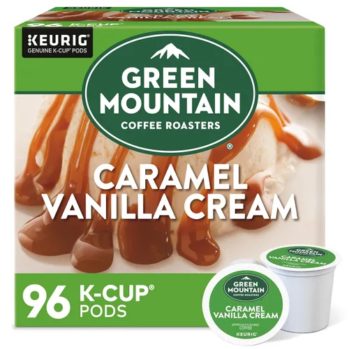 Miniatura 75 de Green Mountain Coffee Selecciones Estacionales de Café Galleta de Canela y Azúcar por Servicio Keurig K-Cup Pods, Café Tueste Claro, 12