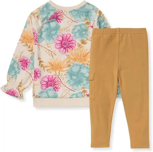 Miniatura 40 de Burt's Bees Baby Conjunto de camiseta y pantalón para bebé, túnica y leggings, 100% algodón orgánico
