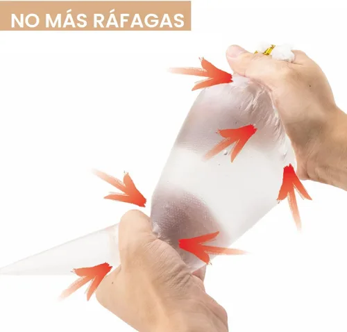 Miniatura 3 de Bolsas de tubería de 16 pulgadas desechables, 100 piezas de bolsas de pastelería grandes, bolsas para glaseado, bolsas para decoración de pasteles