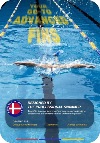 Miniatura 3 de CAPAS Aletas de Entrenamiento de Natación Pro con Bolsa de Malla, Aletas de Natación Profesionales Cortas de Silicona, Aletas de Talón Abierto