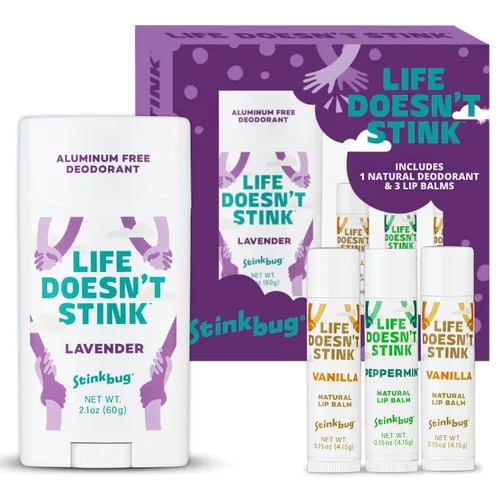 Miniatura 13 de Stinkbug Naturals - Desodorante orgánico sin aluminio con salvia ámbar, aceite de coco y carbón activado, sin parabenos, desodorante para piel