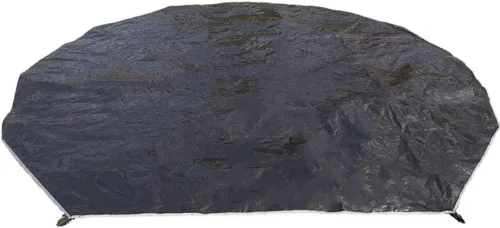 Miniatura 7 de DANCHEL OUTDOOR B5PRO/B2/B2A Campana Huella de la tienda de campaña, 3/4/5/19.7 ft impermeable lona redonda hoja de tierra para lona yurta tienda
