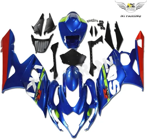 Miniatura 17 de Carenado de carrocería negro brillante de plástico apto para Suzuki 2005 2006 GSXR 1000 inyección ABS nuevo Aftermarket Kit Kit GSXR-1000 05 06 01