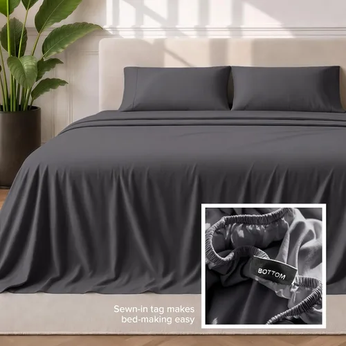 Miniatura 6 de Bare Home Juego de Sábanas Full - Sábanas de Cama Full de Microfibra Ultra-Suave de Lujo 1800 - Doble Cepillado - Bolsillos Profundos - Ajuste Fácil