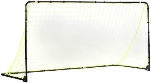 Metas de fútbol de competencia Franklin Sports - Metas de fútbol de acero portátiles para el patio trasero - Meta de fútbol para adultos y jóvenes