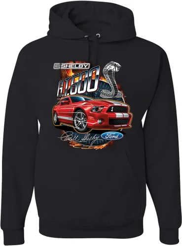 Wild Bobby Shelby GT500 Cobra - Sudadera con capucha con diseño oficial de Ford Motors Cars and Trucks