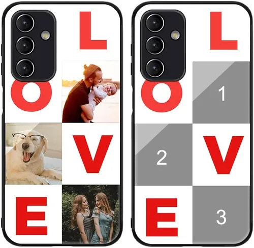 Miniatura 393 de Funda de teléfono personalizada para Samsung Galaxy S22+ / S22 Plus 5G, funda de TPU suave de vidrio templado antiarañazos personalizada con foto
