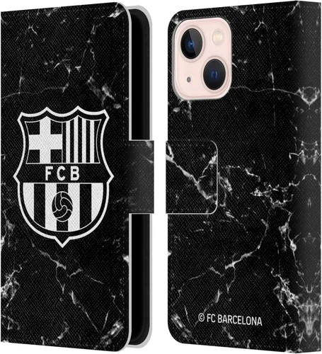 Miniatura 80 de Head Case Designs Funda de piel con licencia oficial del FC Barcelona Barca Crest Patterns, tipo cartera, compatible con Apple iPhone 11