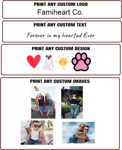 Miniatura 3 de Famiheart Sudaderas con capucha personalizadas diseñan el tuyo propio, retrato de camisa de la foto, regalos personalizados para el día de San