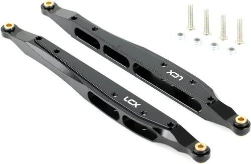 LCX Racing 1/10th RC Crawler Car CNC mecanizado trasero brazos de arrastre trasero enlace enlace para axial RBX10 RYFT AXI03009 AXI03005,