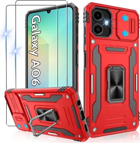 Miniatura 211 de Gritup para Samsung Galaxy S22 Funda con protectores de pantalla HD de 2 paquetes y cubierta deslizante para la cámara, protección contra caídas