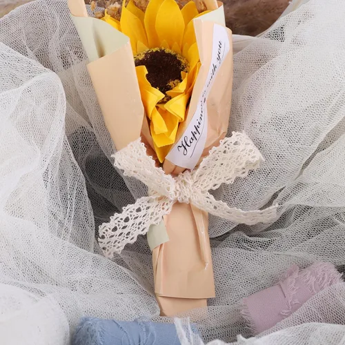 Miniatura 5 de Cinta de encaje vintage de 20 yardas x 0.5 pulgadas, borde de encaje de algodón de ganchillo para paquete de Navidad, costura de bricolaje, boda