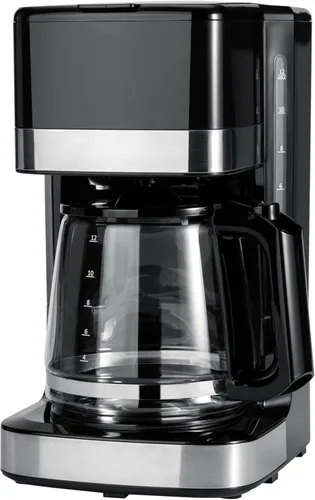 Miniatura 11 de Amazon Basics Cafetera de goteo de 5 tazas, cafetera con jarra de café de vidrio (0.8 Qt), apagado automático, pausa automática, cesta de filtro