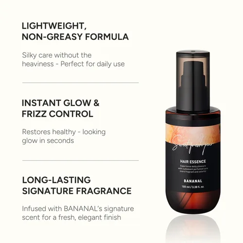 Miniatura 3 de Perfume de aceite y suero coreano para cabello 2 en 1 con aceite de argán marroquí y 12 aminoácidos para cabello seco, dañado, brillo de vidrio