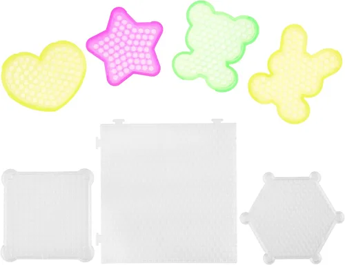 Kare & Kind Tableros adhesivos para el agua, 7 piezas, diferentes formas y colores, niños, bricolaje, artes, manualidades, actividades en interiores