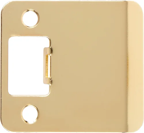 Miniatura 5 de Stone Harbor Hardware Placa de Golpe de Esquina Redonda con Labio Extendido, 2-1/4" x 2", (2-1/2" de Longitud Total), Cromo Pulido