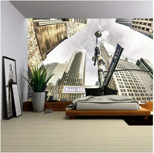 Miniatura 24 de Wall26 - Papel pintado autoadhesivo para pared, WMR-WP-X-DA51-66x24x4
