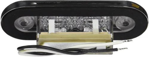 Miniatura 3 de Hella 959680811 '9680 Series' Multivolt Blanco 10-33V DC LED Luz de paso con borde de acero inoxidable pulido