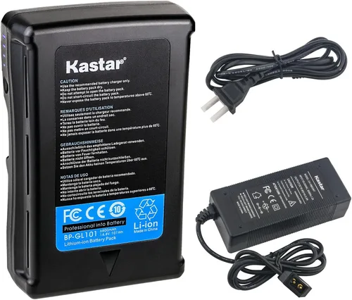 Miniatura 6 de Kastar BP-GL101 - Batería de montaje en V compatible con PMW-350K PMW-350L PMW-500 PMW-580K PMW580L PMW-EX330K PMW-EX330L PMW-F5 PMW-F55 PMW-TD300