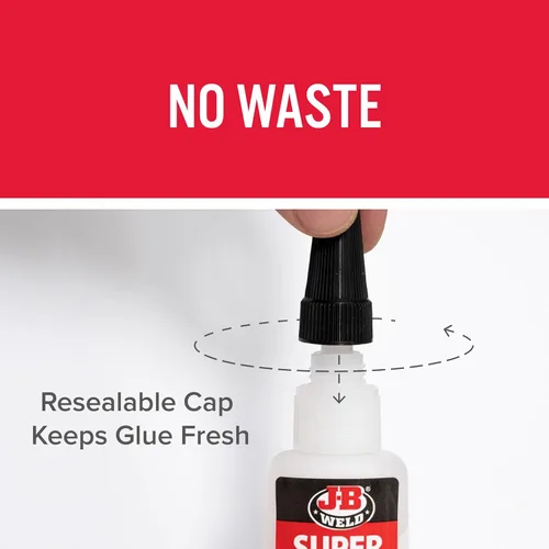 Miniatura 6 de J-B Weld Superglue 20g Paquete de 2 - SuperWeld Grado Profesional